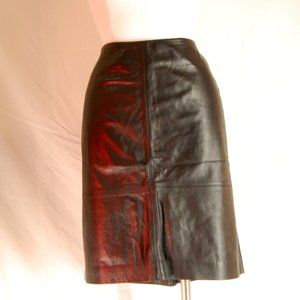 Talbots 100% Leather Skirt
